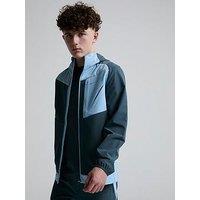 Monterrain Kids Deflect 2.0 Woven Zt Hood - Blue