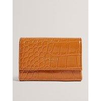 Ted Baker Croc Effect Small Purse - Brown