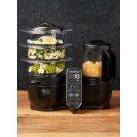 Babymoov Nutribaby (+) Xl Black Edition 6 In 1 Baby Food Processor/Blender/Steamer/Steriliser