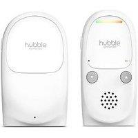 Hubble Hb100 Digital Audio Baby Monitor With Belt Clip, White