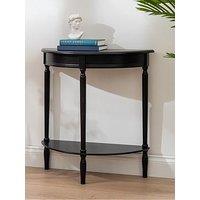 Scottish Everlastings Black Console /Hall Table