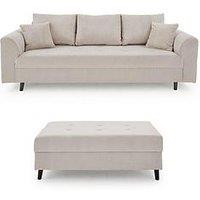 The Very Collection Rune Cord 3 Seater + Fs - Fsc Certified
