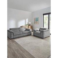 The Very Collection Brady 3 Seater Sofa + Chair