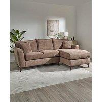 The Very Collection Bakerloo Right Hand 3 Seater Fabric Chaise