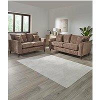 The Very Collection Bakerloo Fabric 3 Seater + 2 Seater Fabric Sofa Set (Buy & Save!)