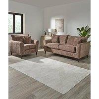 The Very Collection Bakerloo 3 Seater + Chair Fabric Sofa Set