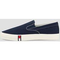 Tommy Jeans Archive Vulc Y2K Slip On Trainers - Navy