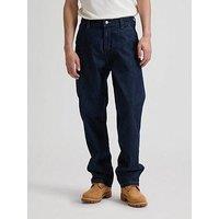Lee Relaxed Tapered Fit Carpenter Jeans - Dark Blue