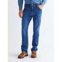 Wrangler Greensboro Regular Fit Jeans - Dark Wash