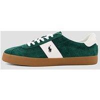 Polo Ralph Lauren Court Vulc Leather/Suede Sneakers - Green