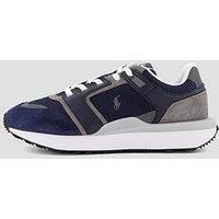 Polo Ralph Lauren Train 89 V2 Leather Sneakers - Navy