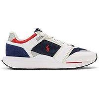 Polo Ralph Lauren Train 89 V2 Leather Sneakers - Navy