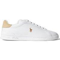 Polo Ralph Lauren Heritage Court Leather Sneakers - White