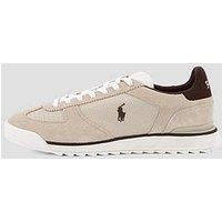 Polo Ralph Lauren Varick Suede/Leather/Nylon Sneakers - Beige