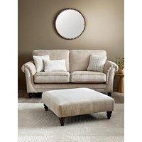 The Very Collection Highgate 3 Seater Fabric Sofa + Footstool Set