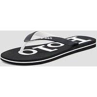 Polo Ralph Lauren Bolt Flip Flops - Black