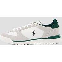 Polo Ralph Lauren Varick Suede/Leather/Nylon Trainers - White