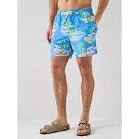 Polo Ralph Lauren Bahamas Bear Swim Shorts - Tropical