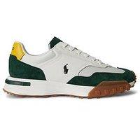 Polo Ralph Lauren Eldridge Leather/Suede Sneakers - White