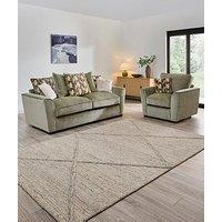 The Very Collection Clover 3 Seater Scatterback Sofa + Chair