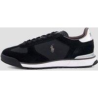 Polo Ralph Lauren Varick Suede/Leather/Nylon Trainers - Black
