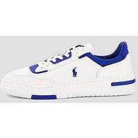 Polo Ralph Lauren Kenmare Leather/Suede Sneakers - White