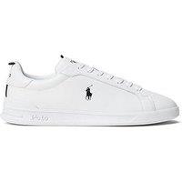 Polo Ralph Lauren Heritage Court Leather Sneakers - White