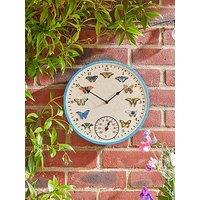 Smart Garden Butterflies Outdoor Clock