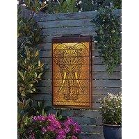 Smart Solar Elephant Decor Panel