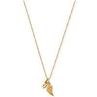 Chlobo Gold Tiny Twisted Rope Chain Guidance Necklace