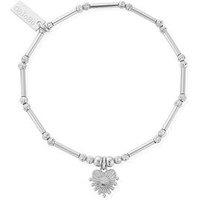 Chlobo Dainty Moon Cut Sparkle Glowing Beauty Bracelet