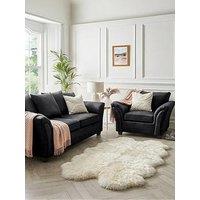 The Very Collection Dury Leather Look 3 + Chair