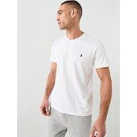 Polo Ralph Lauren Short Sleeve Crew Loungewear T-Shirt - White