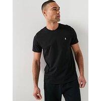 Polo Ralph Lauren Short Sleeve Crew Loungewear T-Shirt - Black