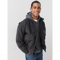 The Very Collection Mens Shower Resistant Cropped Padded Coat - Black