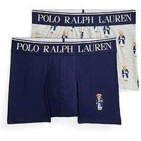 Polo Ralph Lauren 2 Pack Plain / Bear Trunks - Assorted