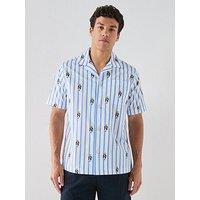 Polo Ralph Lauren Bear Striped Pyjama Top - Blue
