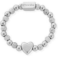 Chlobo Inset Heart Ring
