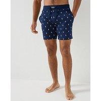 Polo Ralph Lauren Pp All Over Print Loungewear Shorts - Navy