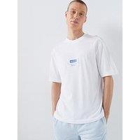 Hugo Blue Nurazti Regular Fit T-Shirt - White