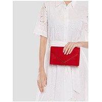 Paradox London Delyssa Clutch Bag - Red