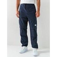Hugo Gadic262 Relaxed Fit Cargo Trousers - Blue