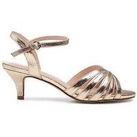 Paradox London Taytum Kitten Heel - Champagne