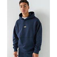 Hugo Nazardo International Logo Hoodie - Blue