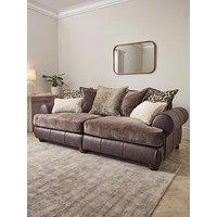 The Very Collection Broadway 4 Seater Fabric Sofa
