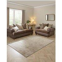 The Very Collection Broadway 3 Seater Fabric Sofa + Snuggle Chair Set