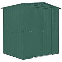Globel 6 X 5 Apex Green Metal Shed