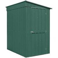 Globel 4 X 6 Lean-To Green Metal Shed