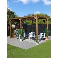 Mercia 4M X 2M Modern Pergola