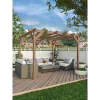 Mercia 3M X 3M Traditional Pergola
